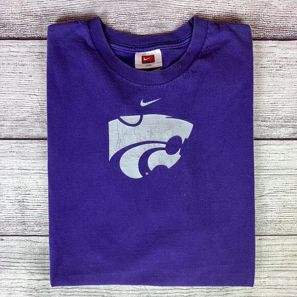 Vintage Nike Kansas State University Wildcats T-shirt - Picture 1 of 6